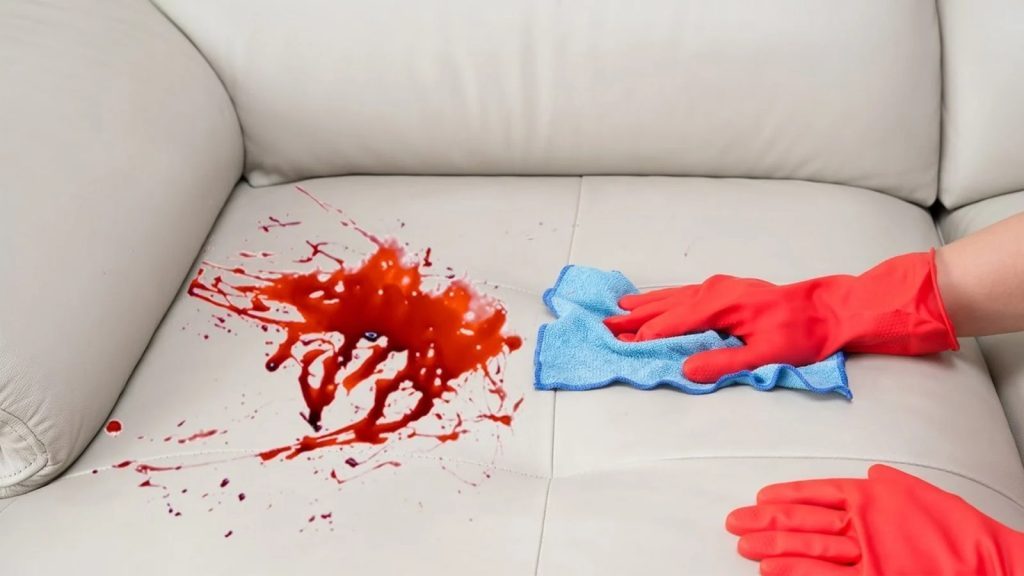 نحوه تمیز کردن لکه رنگ از روی مبل و فرش نحوه تمیز کردن لکه رنگ از روی مبل و فرش